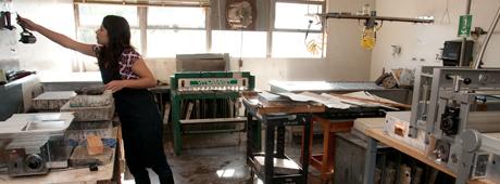 Printmaking lab